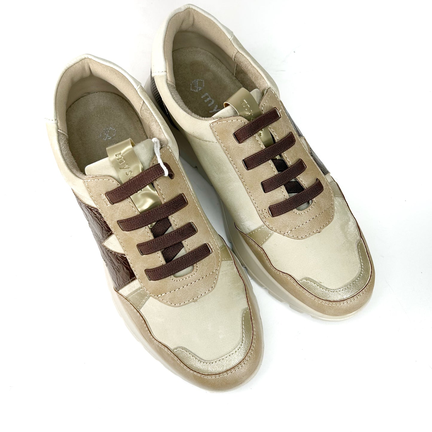 ZAPATILLA MUJER BEIGE 25M622