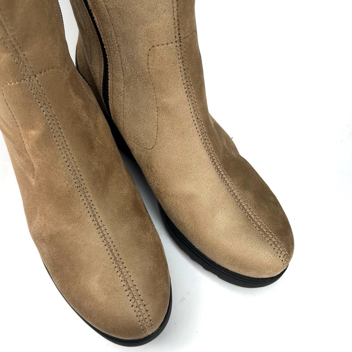 BOTIN MUJER DE LICRA CON CUÑA CAMEL BASE2