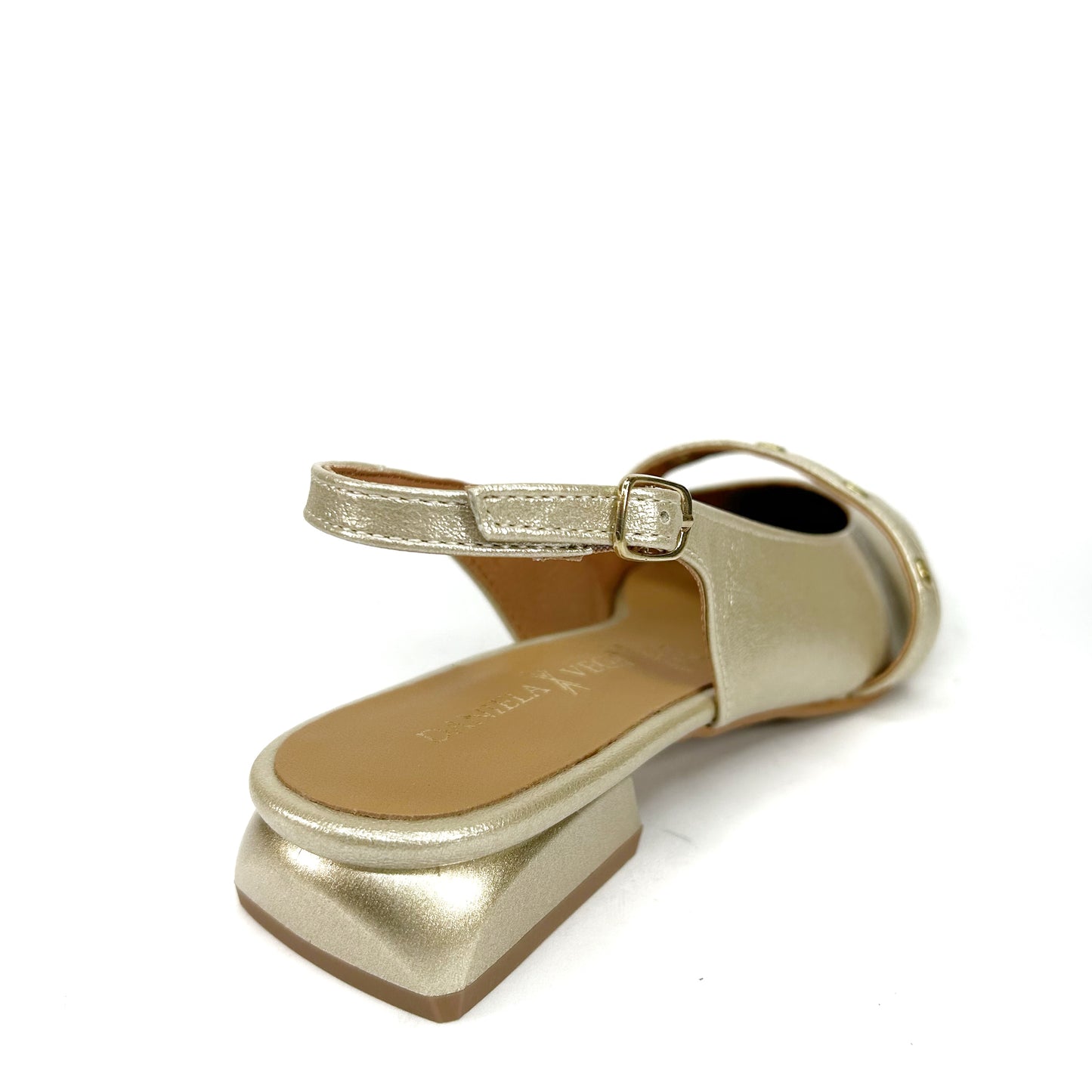 ZAPATOS DE MUJER PLATINO 2640