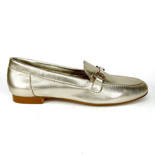 MOCASIN DE MUJER PLATINO 8005X