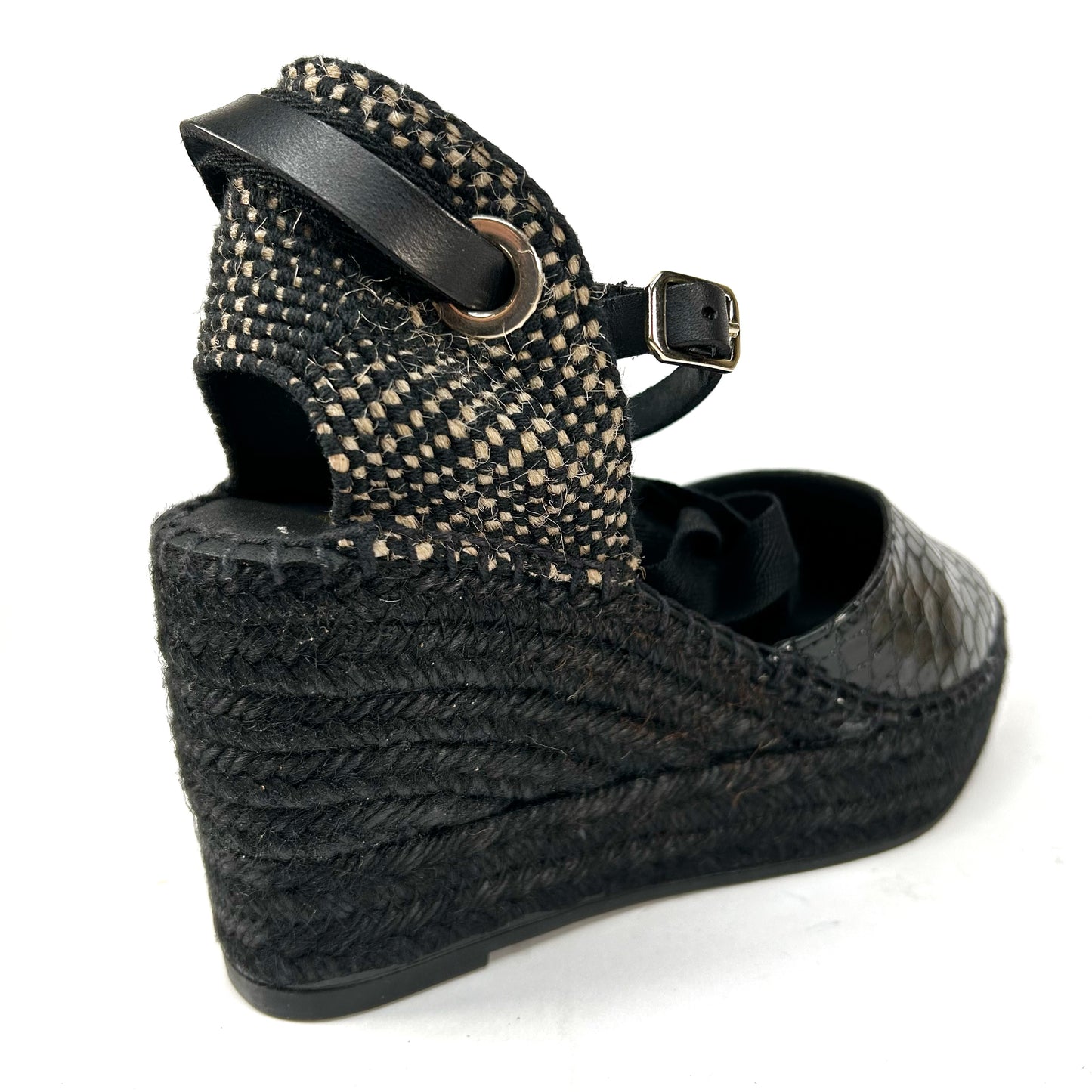 ALPARGATAS MUJER NEGRO A761