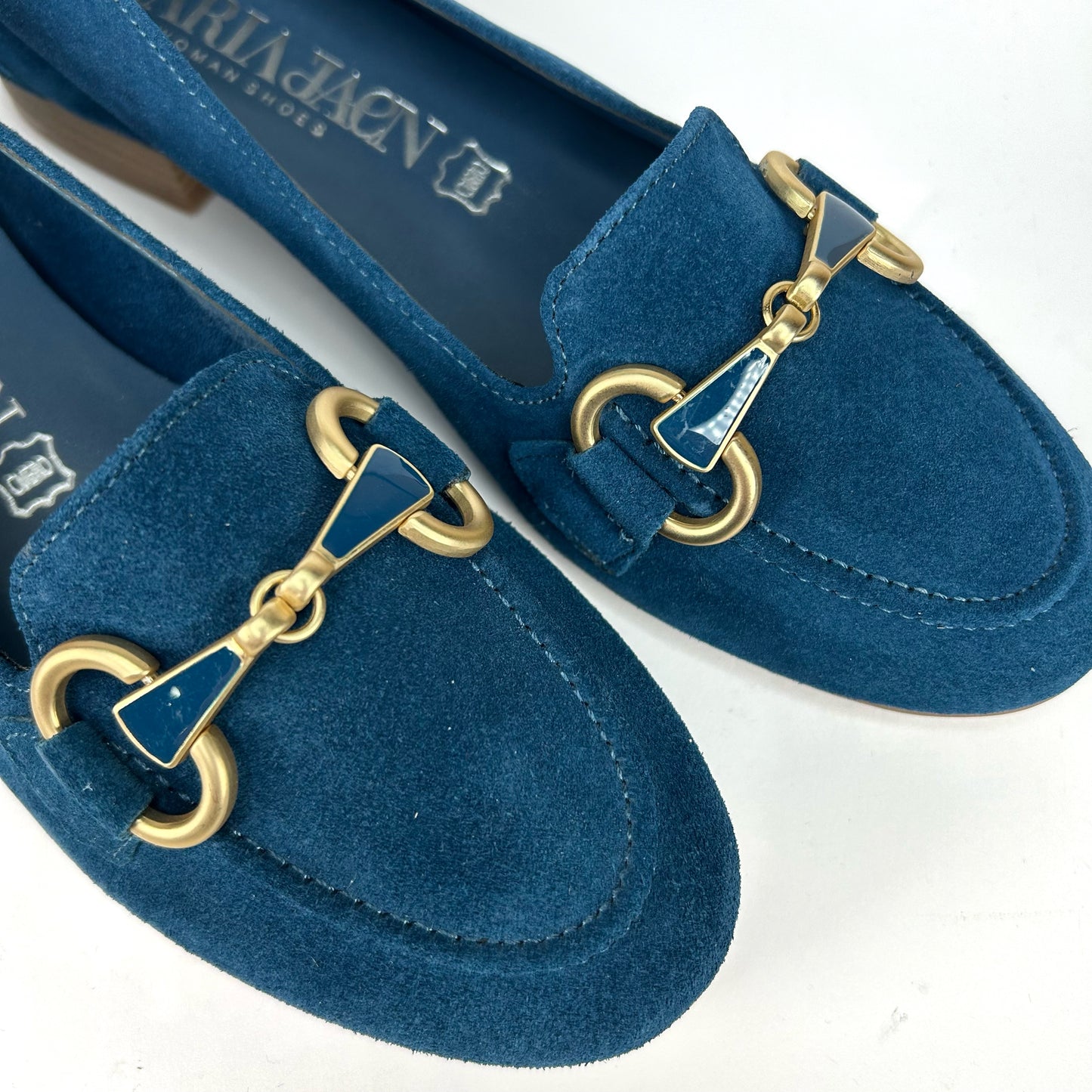 MOCASIN DE MUJER AZUL 8004X