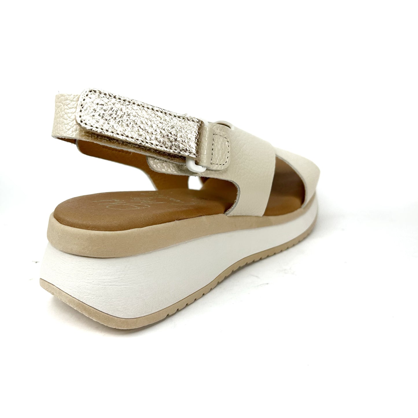 SANDALIA MUJER BEIGE 5943