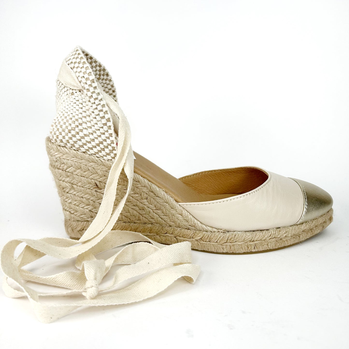 CUÑA ESPARTO BEIGE MV0775