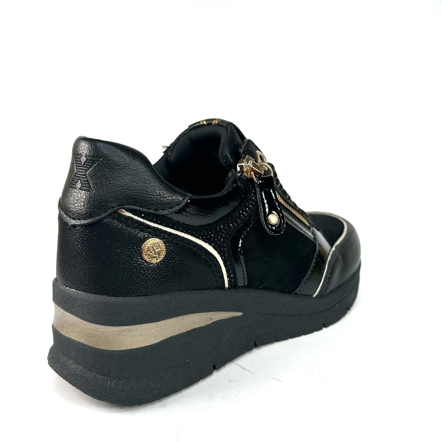 ZAPATILLAS MUJER NEGRO 144223