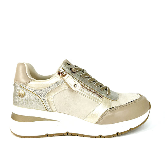 ZAPATILLAS MUJER BEIGE 144223