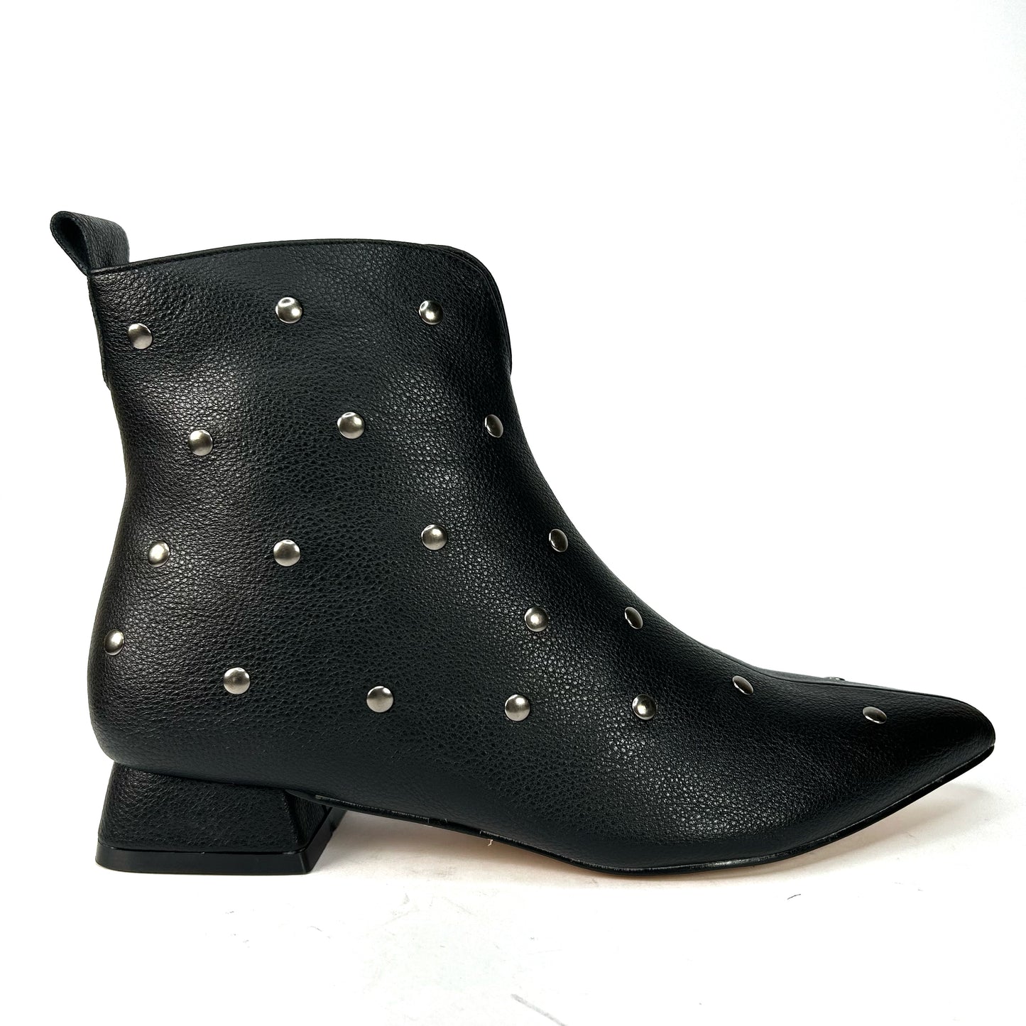 BOTÍN MUJER TACHAS NEGRO 608K127