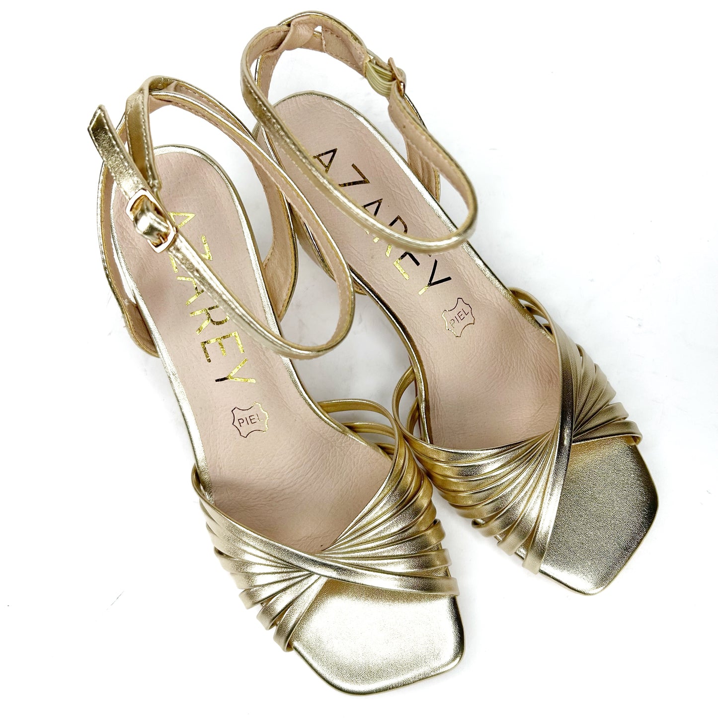 SANDALIA DE MUJER ORO 459J435
