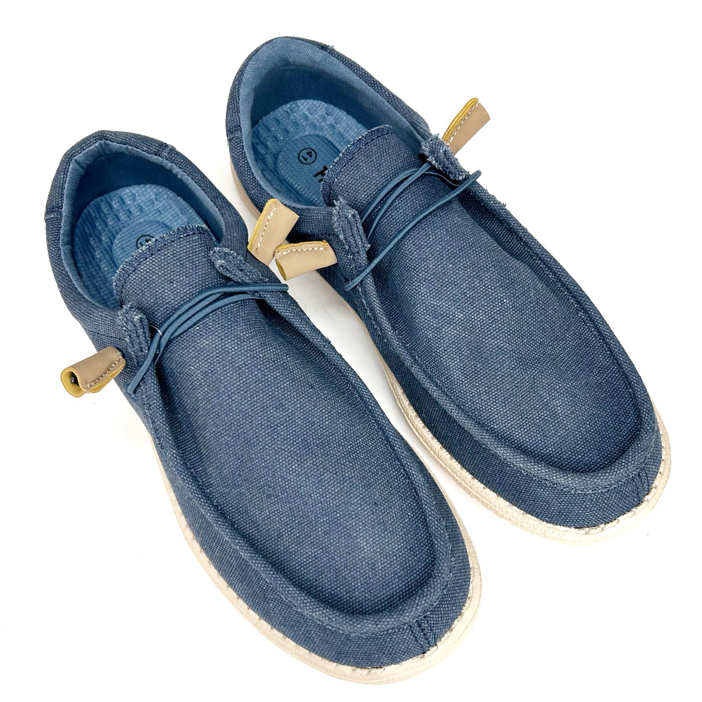 ZAPATILLAS LONA HOMBRE MARINO 25166