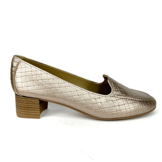 MOCASÍN DE MUJER BRONCE 3X