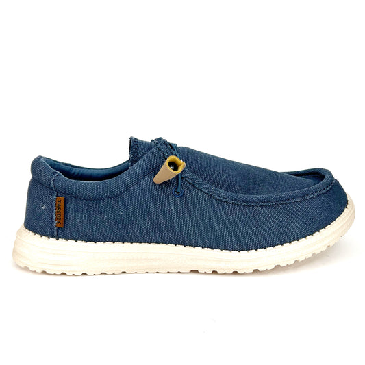ZAPATILLAS LONA HOMBRE MARINO 25166