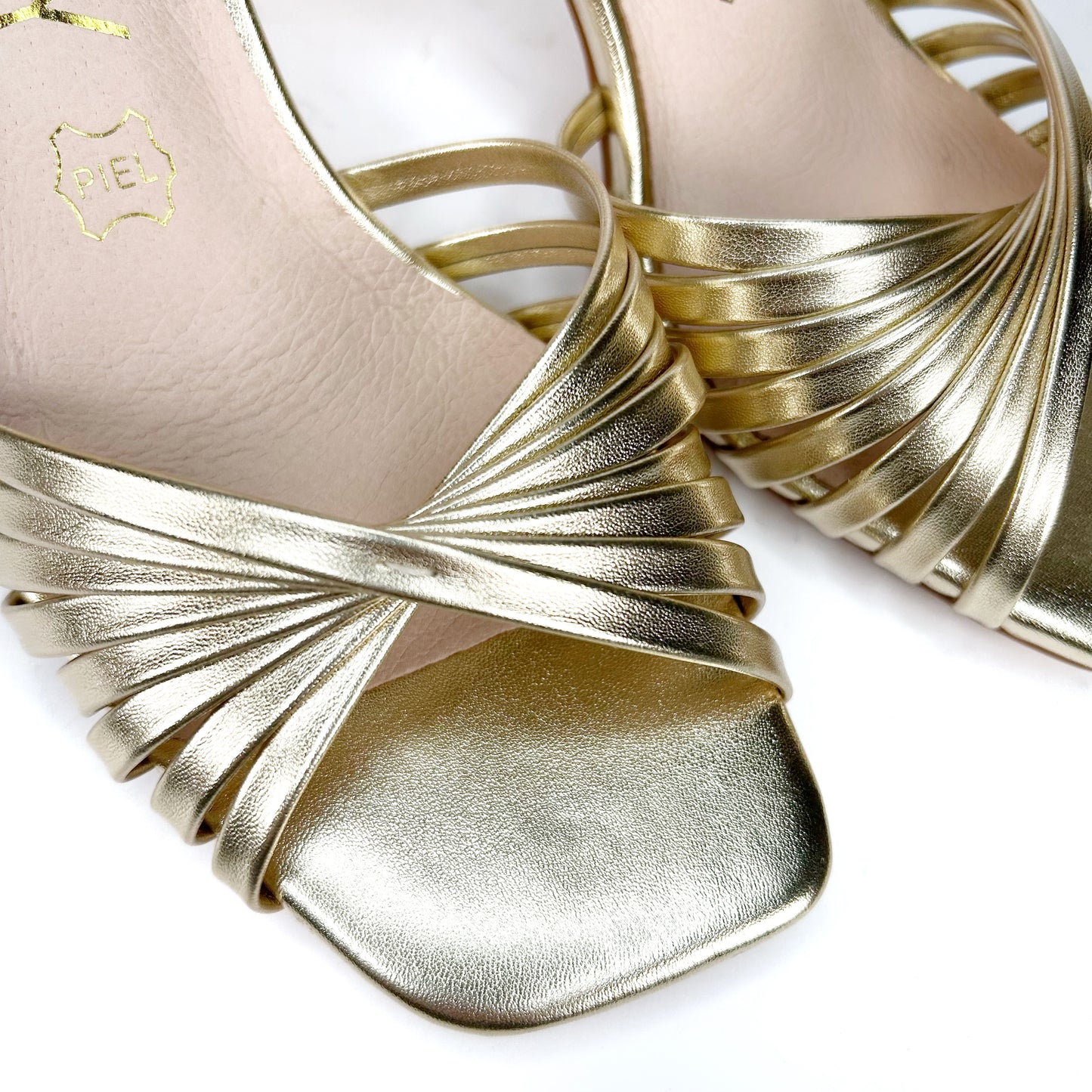 SANDALIA DE MUJER ORO 459J435