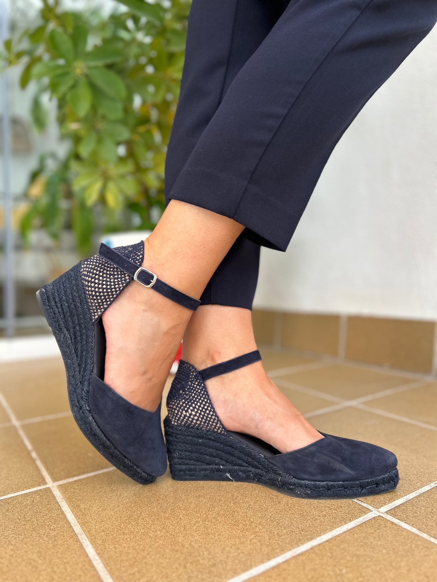 ALPARGATAS MUJER MARINO A872