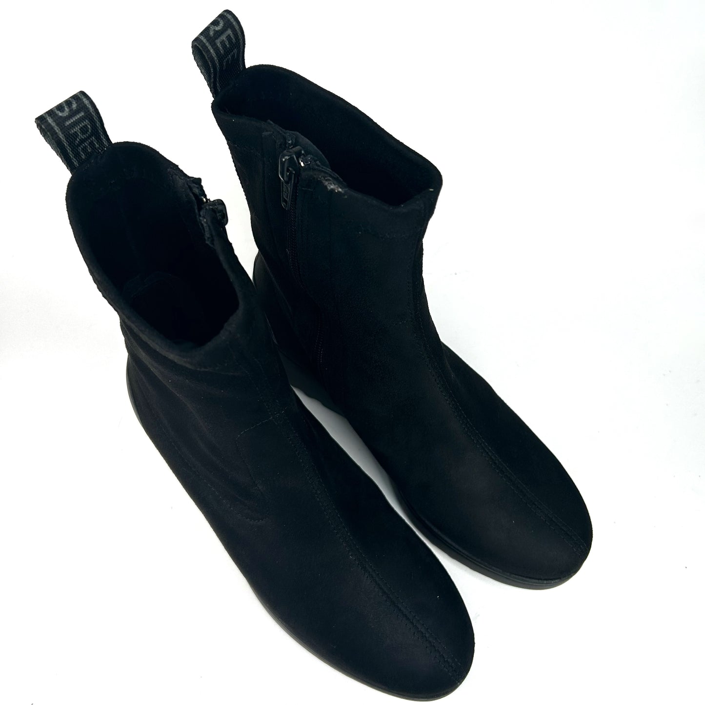 BOTIN MUJER DE LICRA CON CUÑA NEGRO BASE2