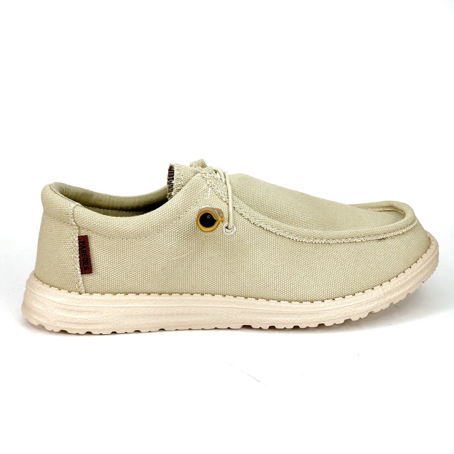 ZAPATILLAS LONA HOMBRE BEIGE 25166