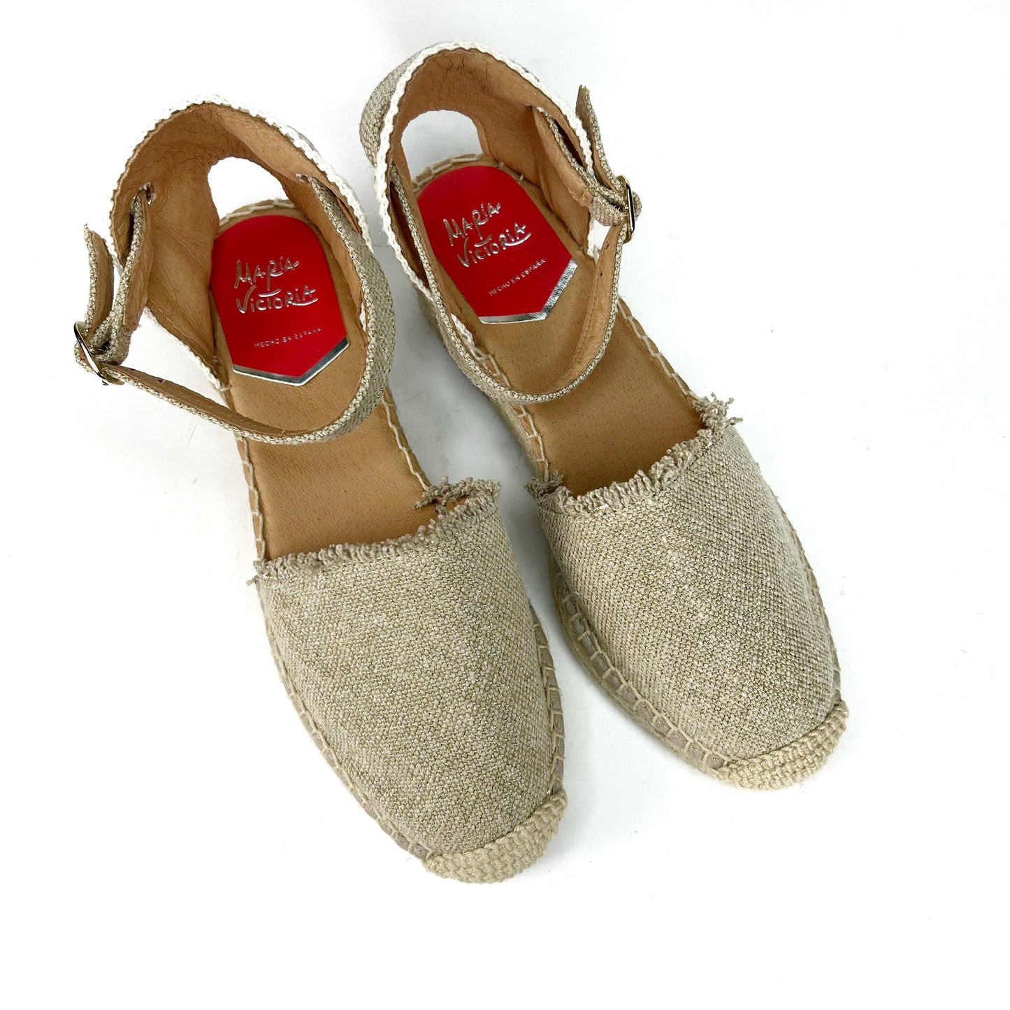 CUÑA DE ESPARTO LINO BEIGE SG2437