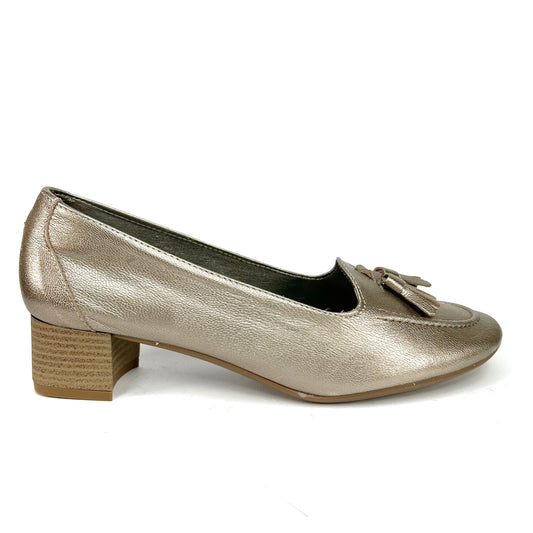 MOCASÍN DE MUJER BRONCE 8001X