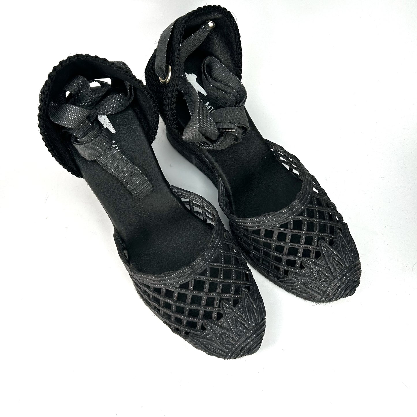 CUÑAS DE ESPARTO CAROLINA NEGRO
