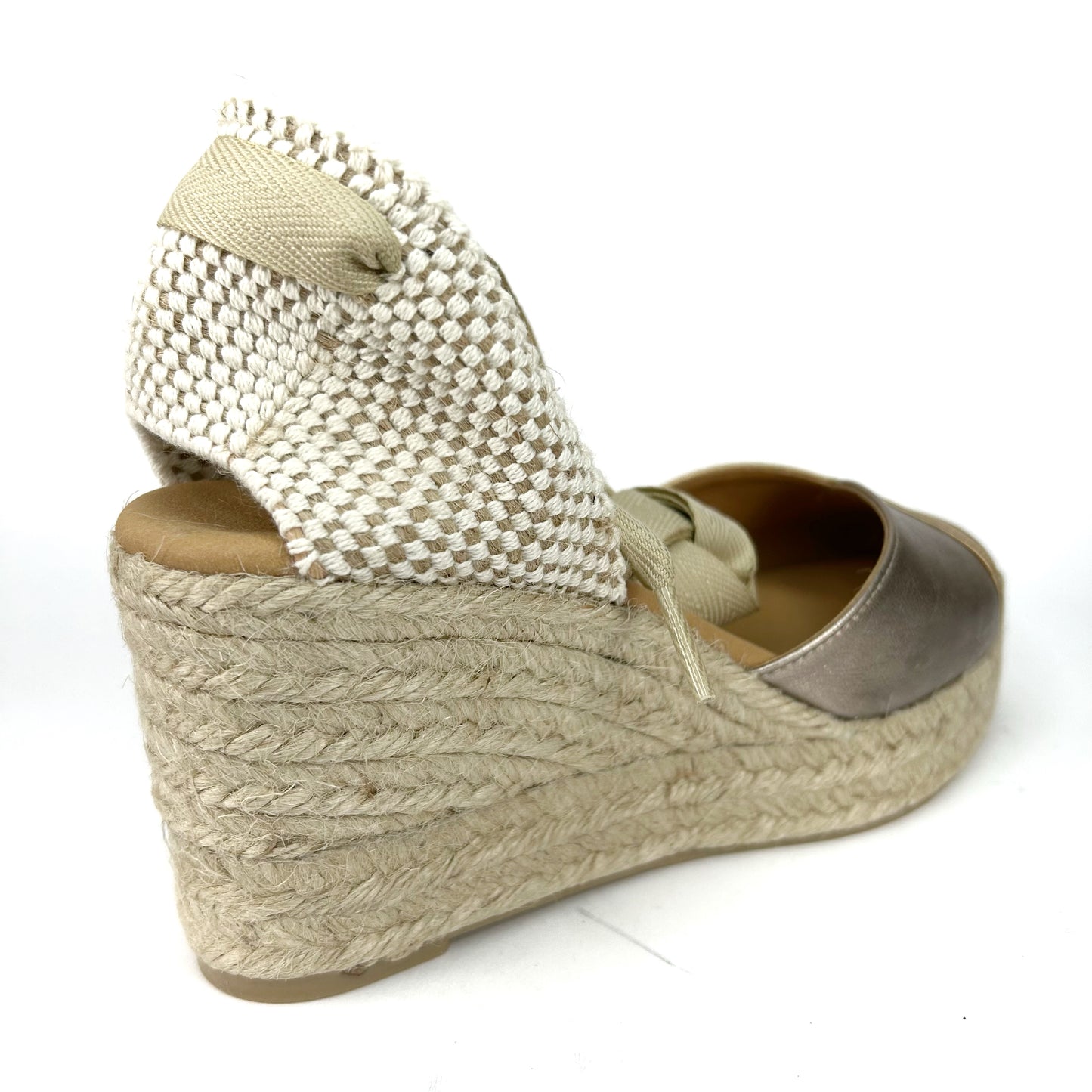 ALPARGATAS MUJER COMBI ORO/BRONCE MG799