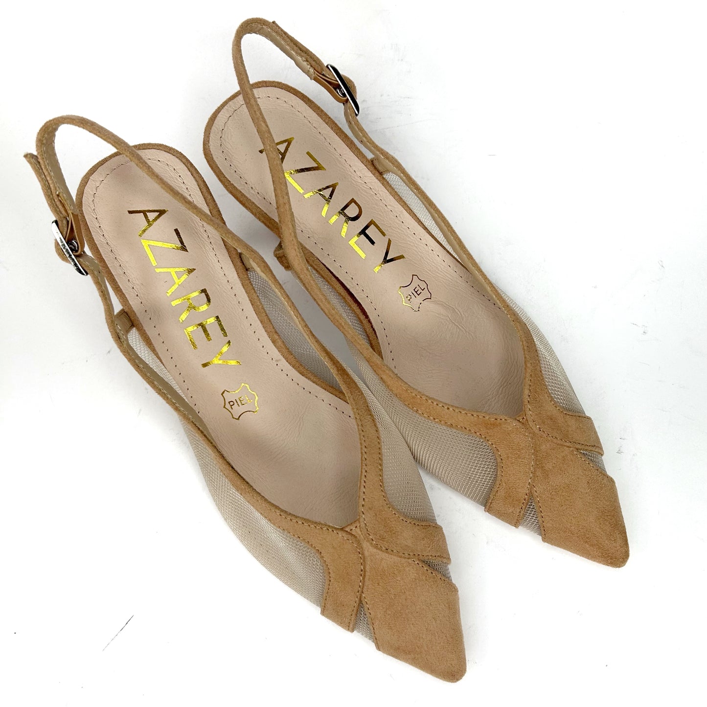 ZAPATO MUJER MALLA CAMEL 578J622