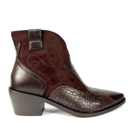BOTÍN COWBOY MARRÓN 462K062