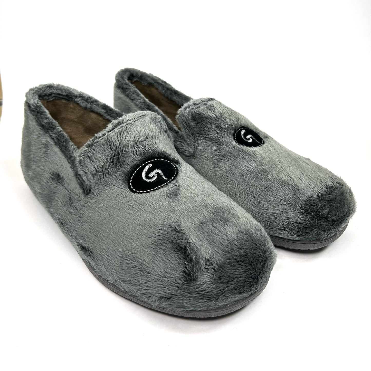 ZAPATILLAS DE CASA HOMBRE GARZÓN GRIS 6501