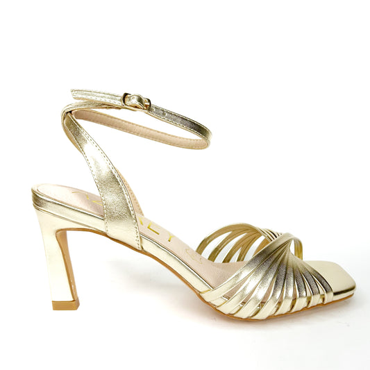 SANDALIA DE MUJER ORO 459J435