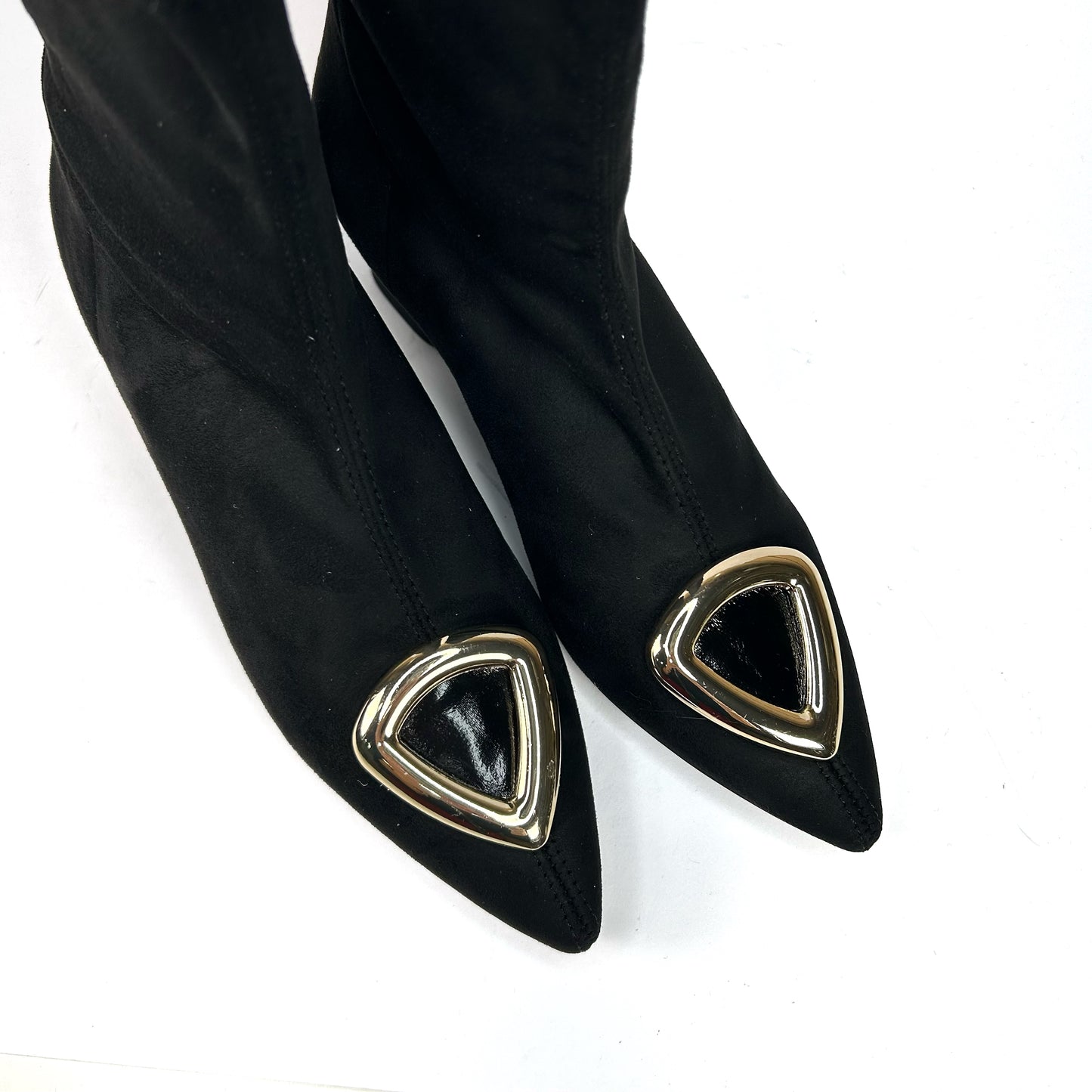 BOTÍN MUJER NEGRO ADORNO 2701V