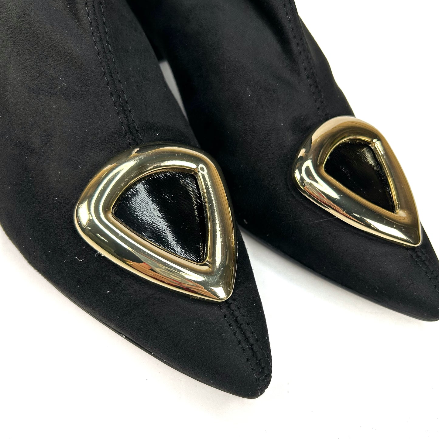 BOTÍN MUJER NEGRO ADORNO 2701V