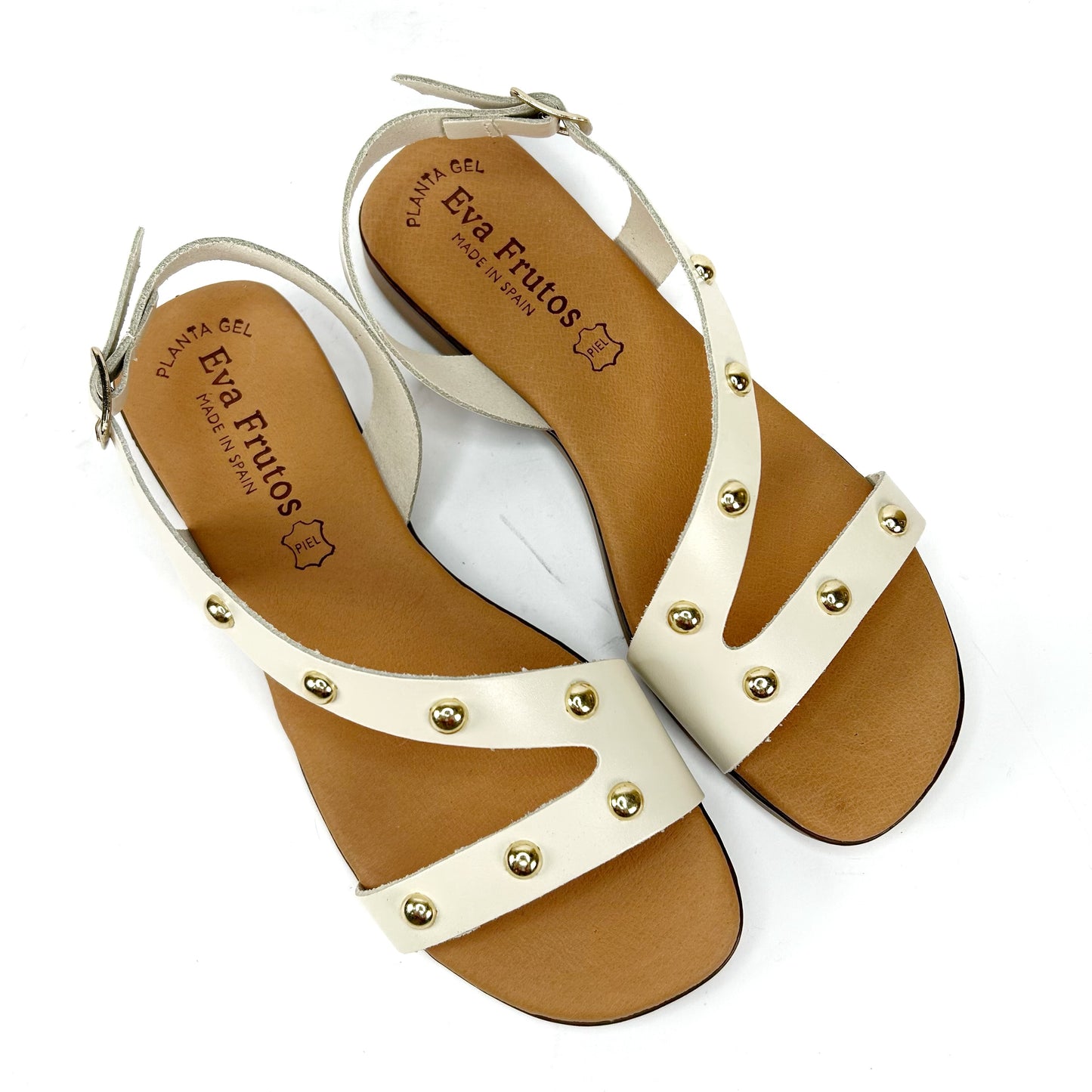 SANDALIA MUJER BEIG TACHAS 3096