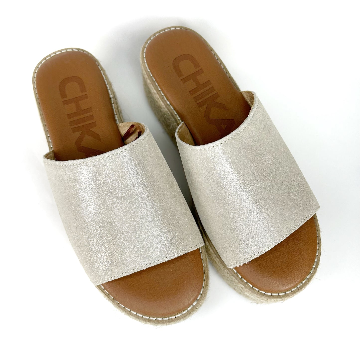 SANDALIAS PLATAFORMA MUJER BEIGE BONNA25
