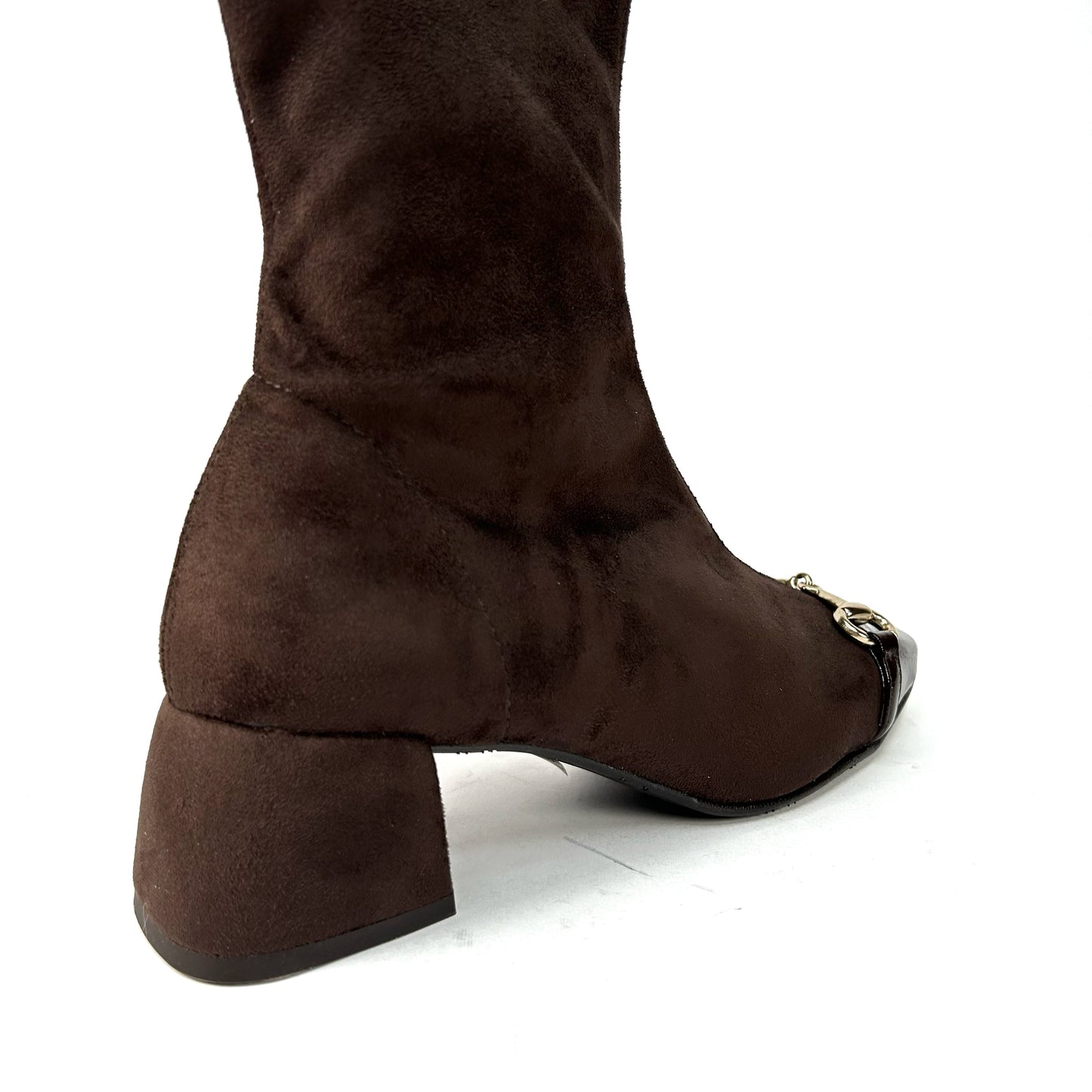 BOTÍN  MUJER STRECH CHOCOLATE 2737G