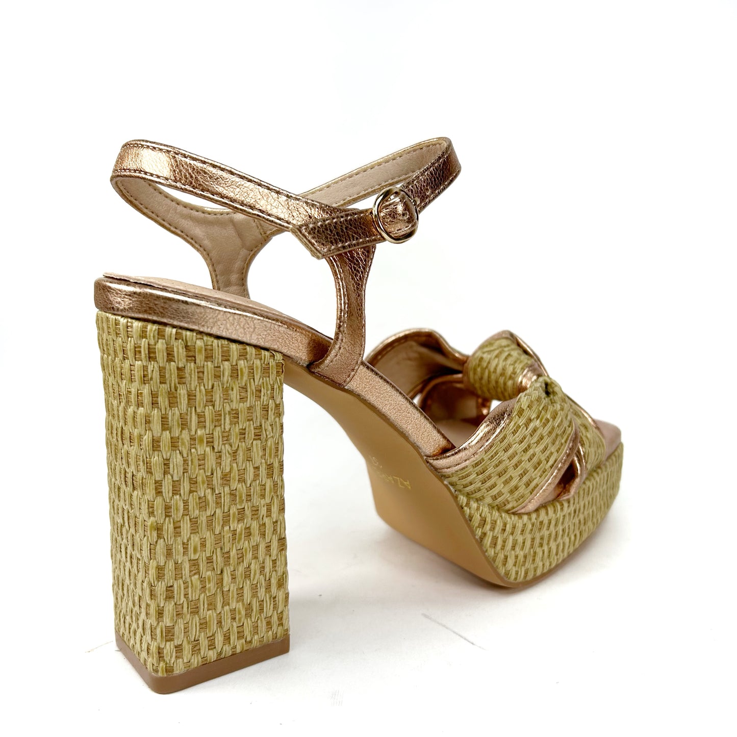 SANDALIA DE MUJER YUTE-METAL 494K916