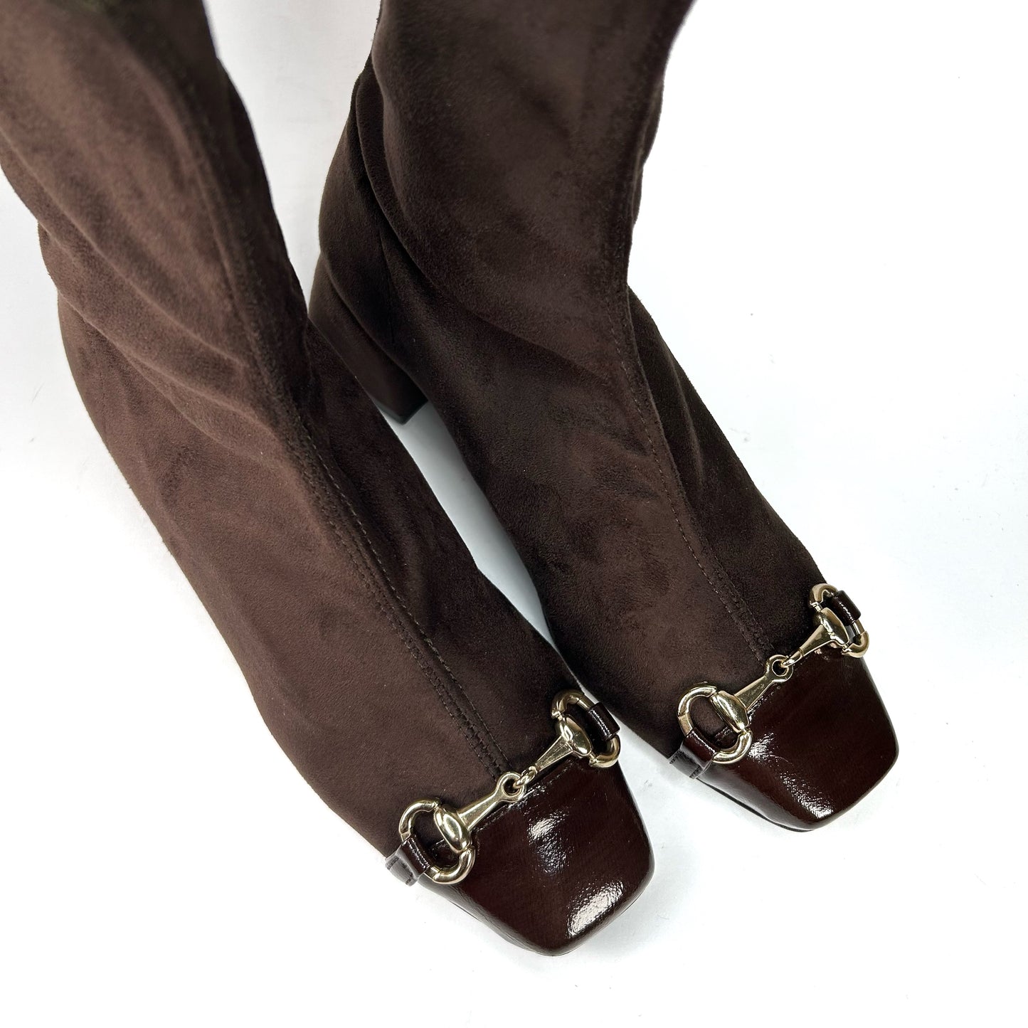 BOTÍN  MUJER STRECH CHOCOLATE 2737G