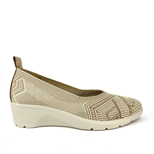 ZAPATO MUJER BEIGE 26M218