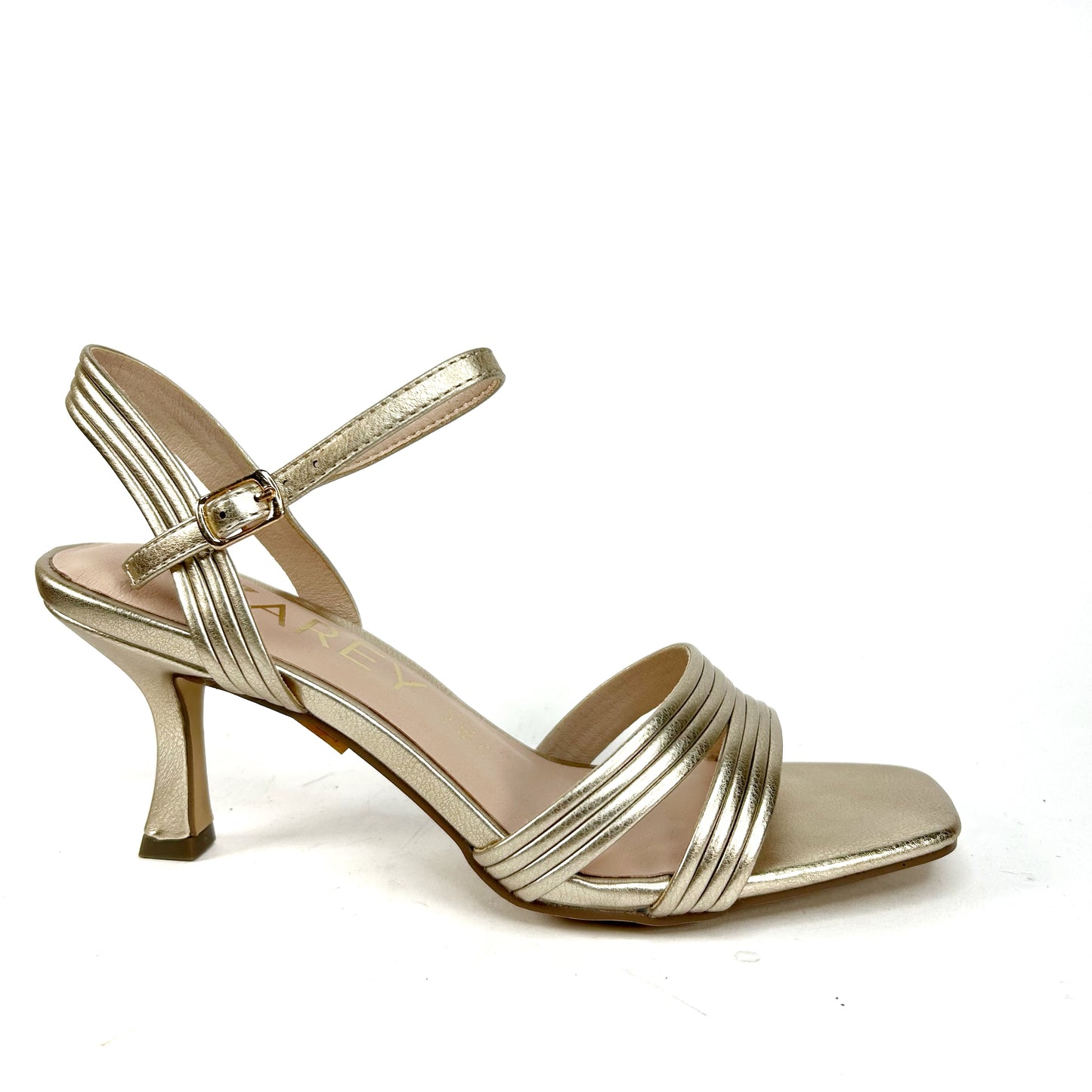 SANDALIA DE MUJER ORO 531K854