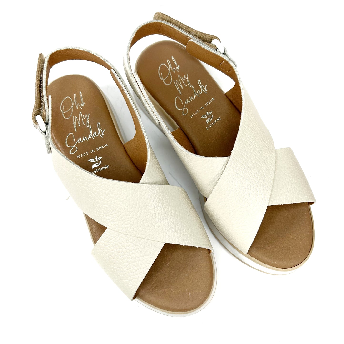 SANDALIA MUJER BEIGE 5943