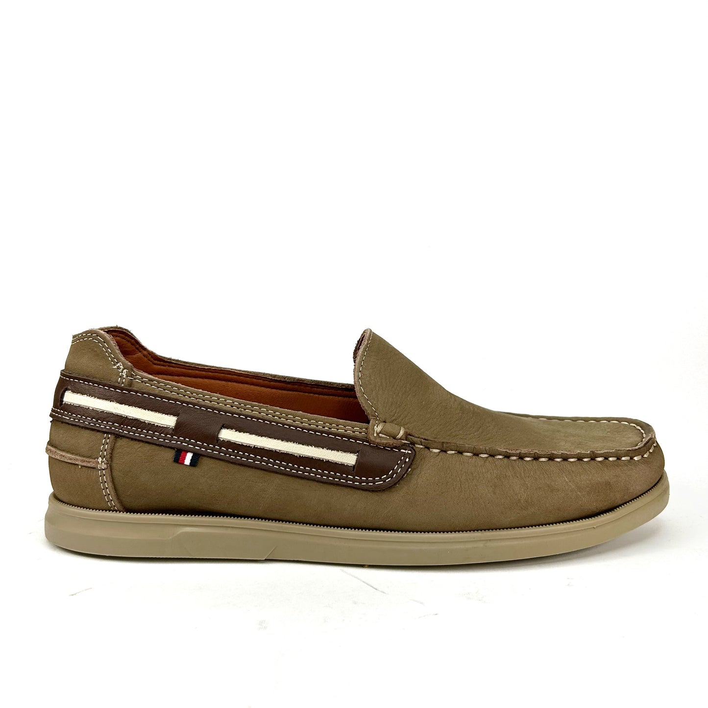 ZAPATO HOMBRE TIPO NÁUTICO TAUPE 7031