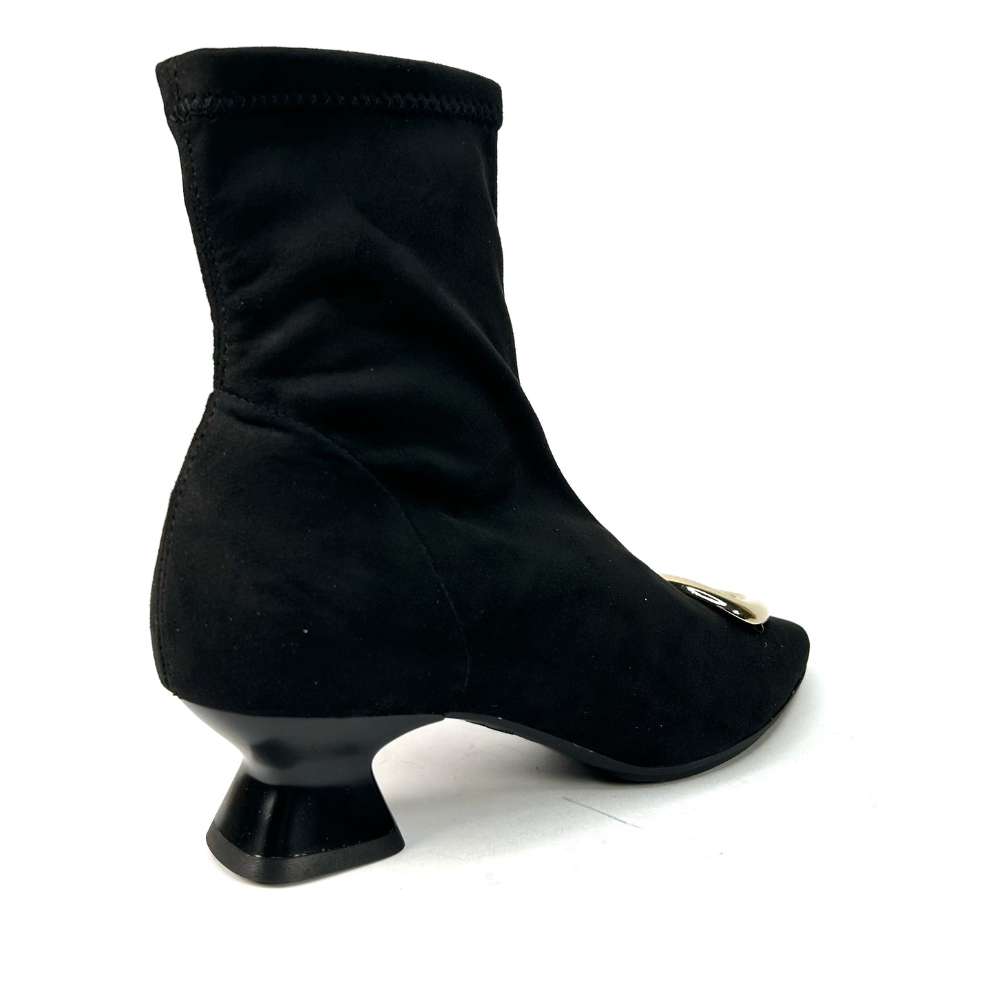 BOTÍN MUJER NEGRO ADORNO 2701V