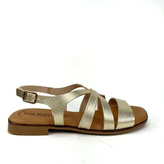 SANDALIA MUJER ORO 3060
