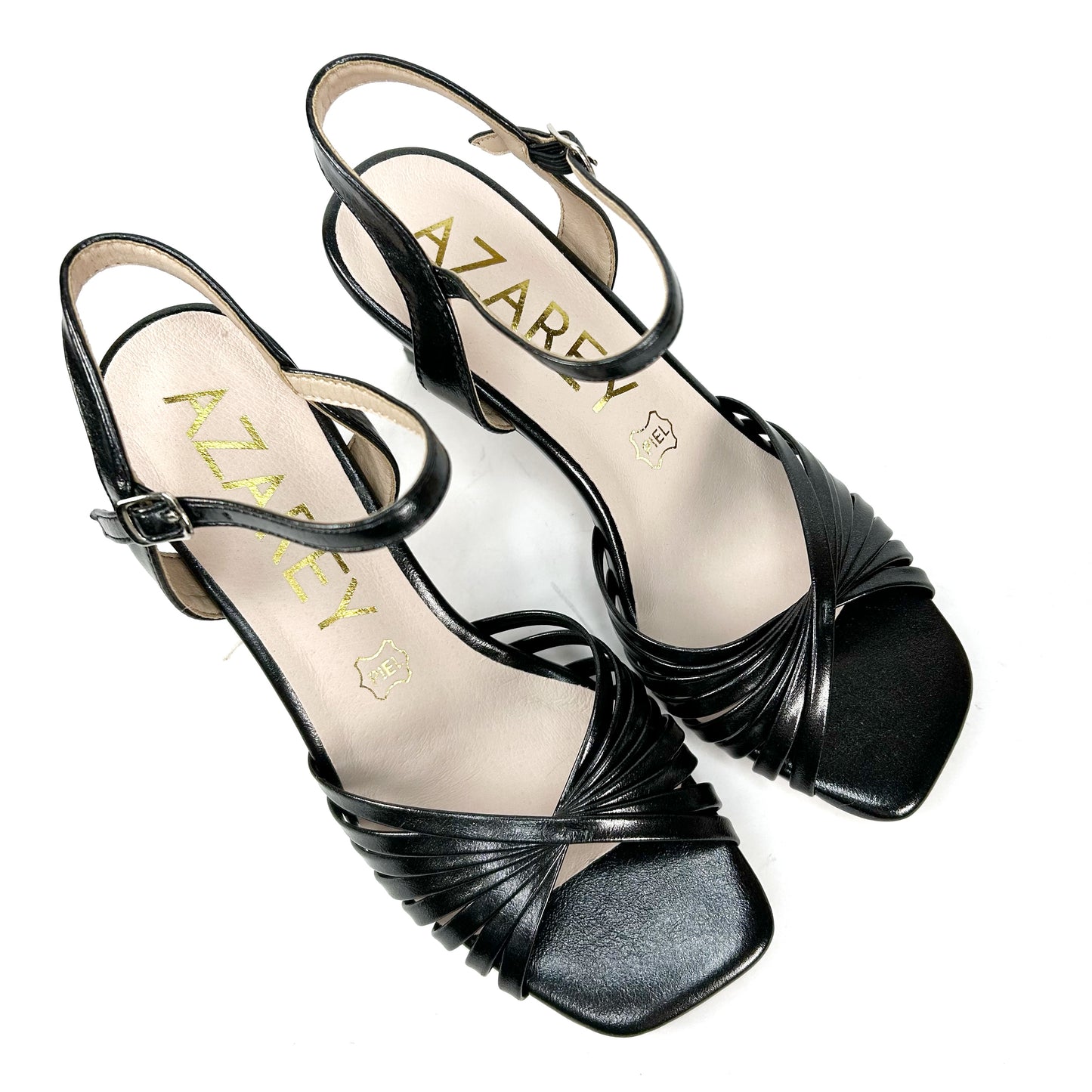 SANDALIA DE MUJER NEGRA 459L860