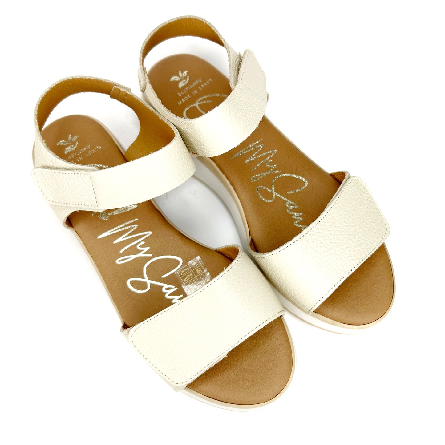 SANDALIA MUJER BEIGE 5660