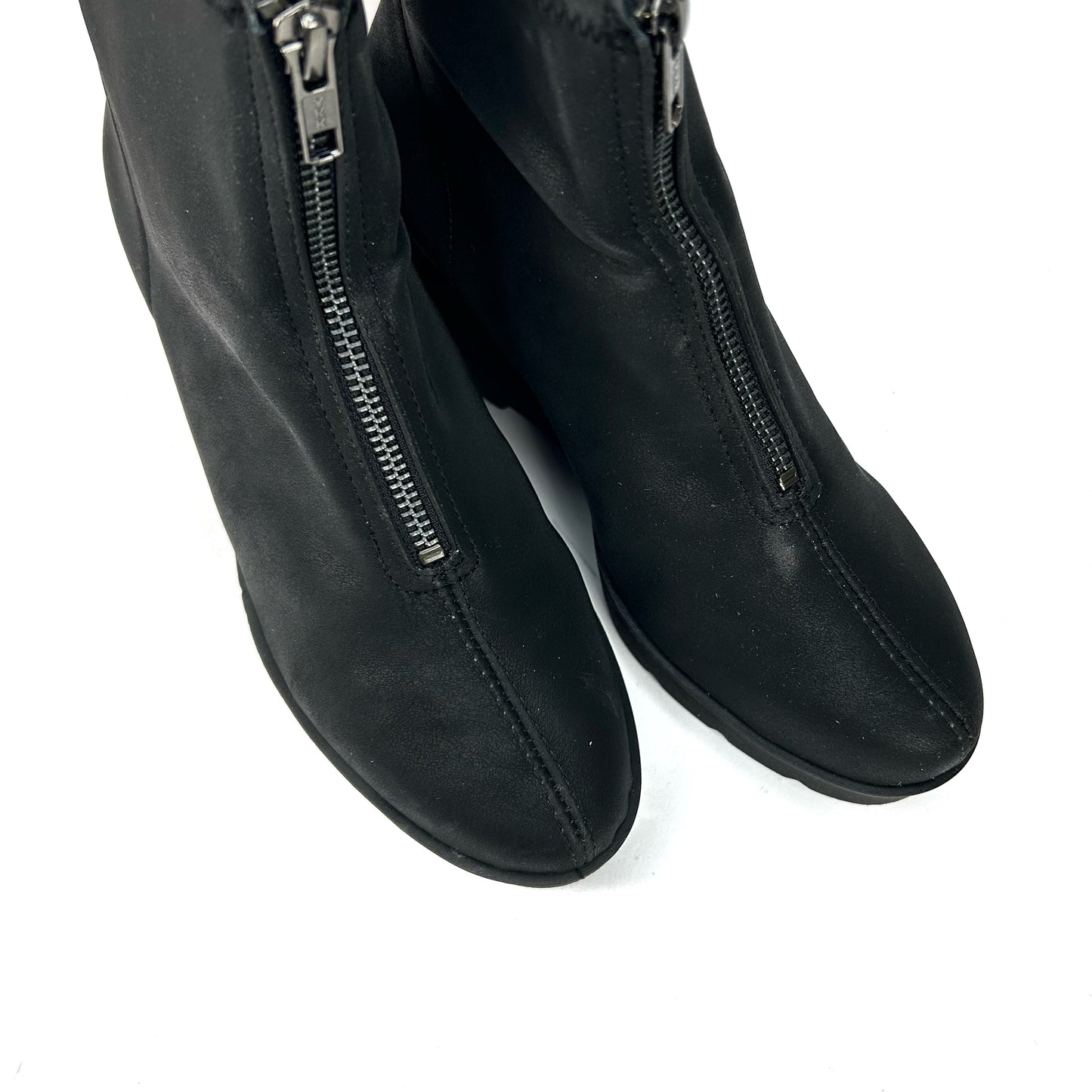 BOTÍN MUJER CUÑA ROWENA NEGRO B2506