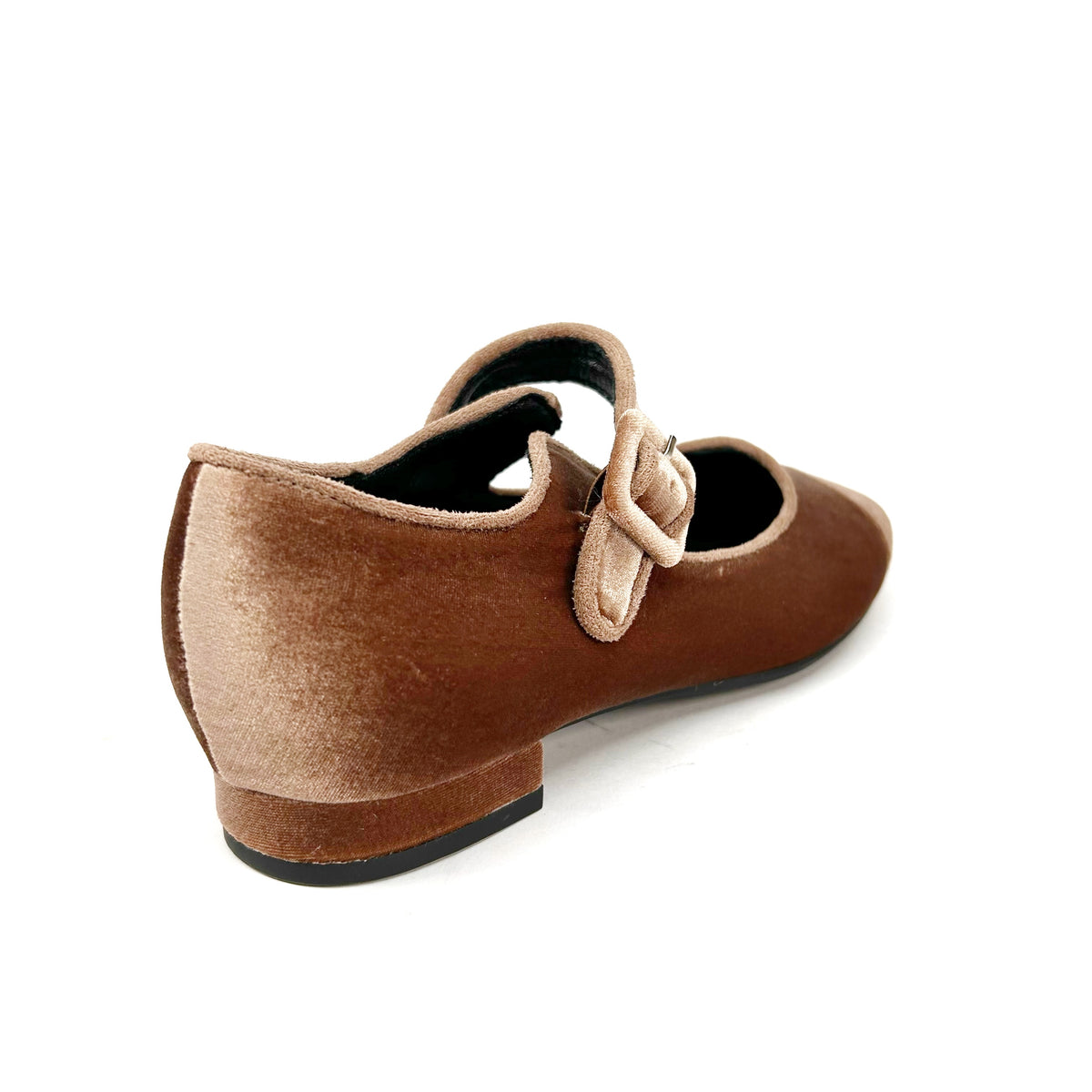BAILARINA MUJER TERCIOPELO TAUPE 459M353