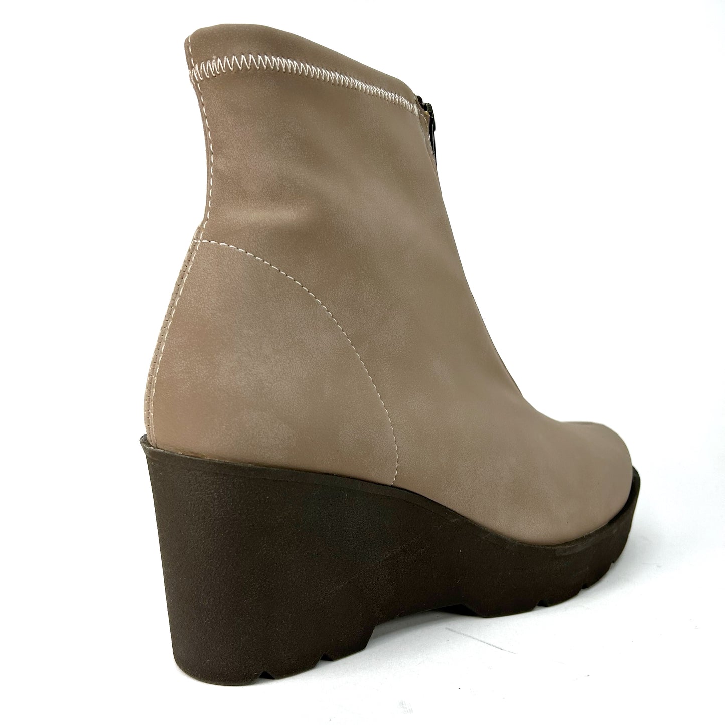 BOTÍN MUJER CUÑA ROWENA BEIGE B2506