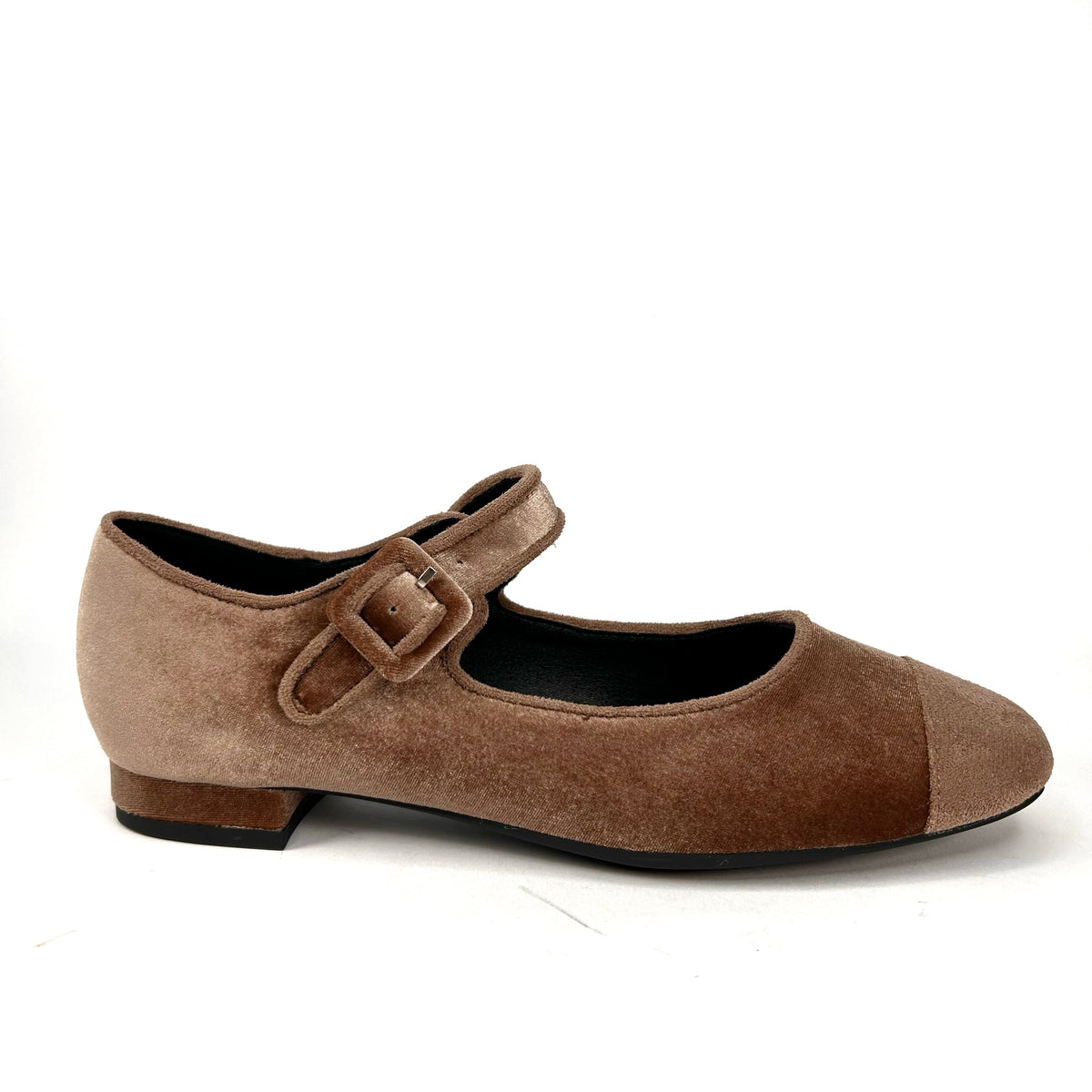 BAILARINA MUJER TERCIOPELO TAUPE 459M353