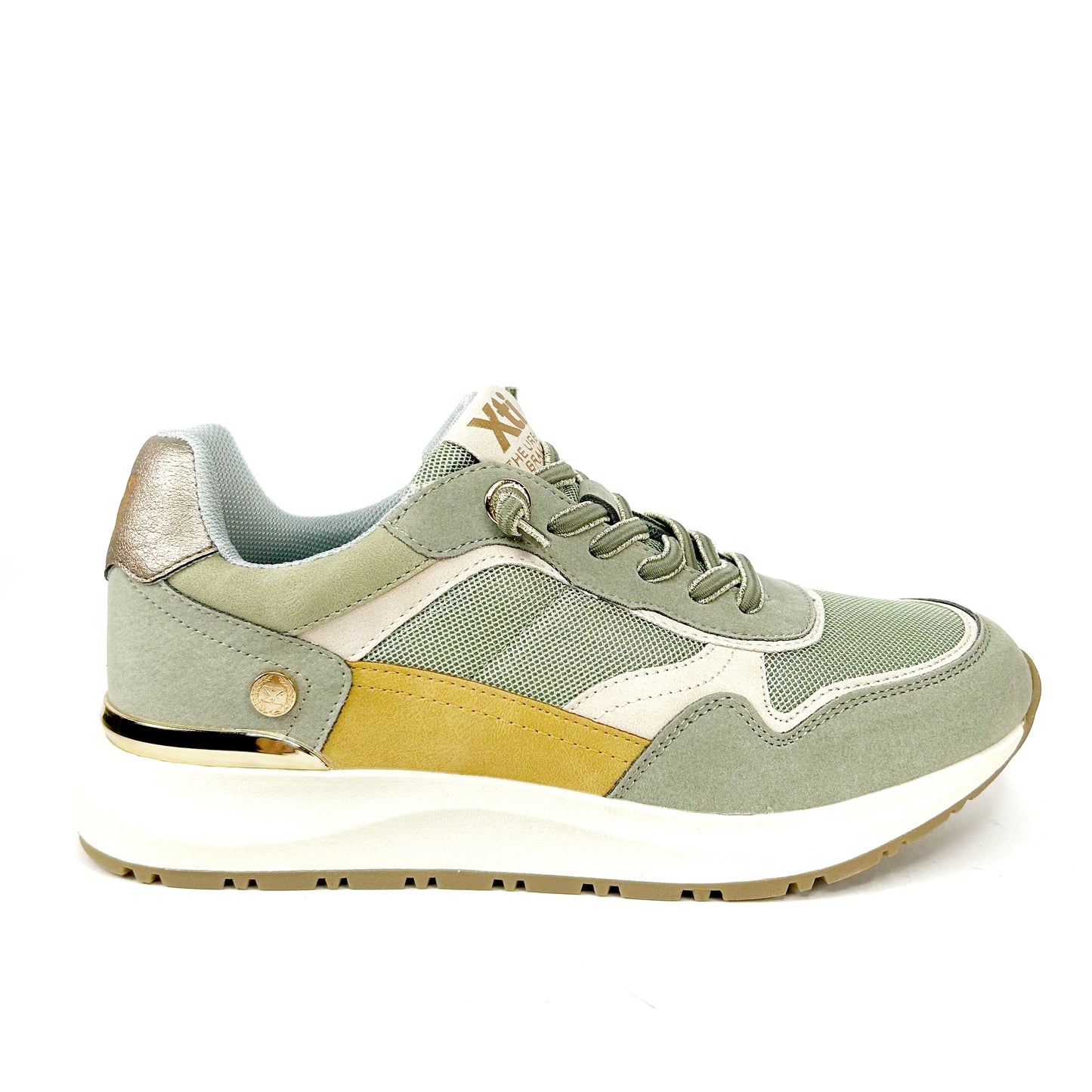 ZAPATILLAS MUJER KAKI 145202