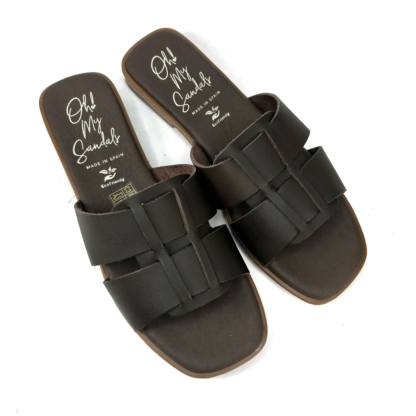 SANDALIA MUJER MARRON 5823