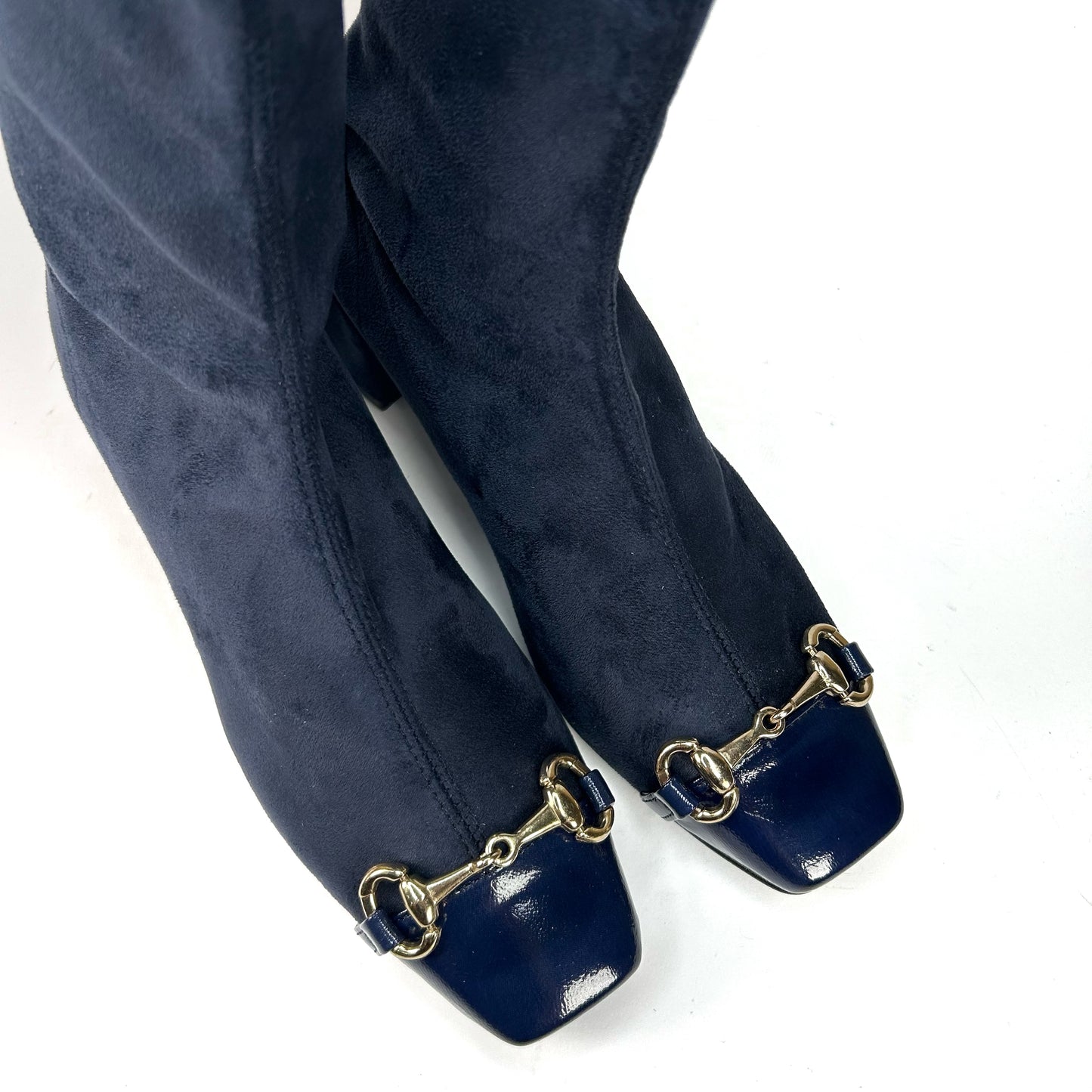 BOTÍN  MUJER STRECH MARINO 2737G