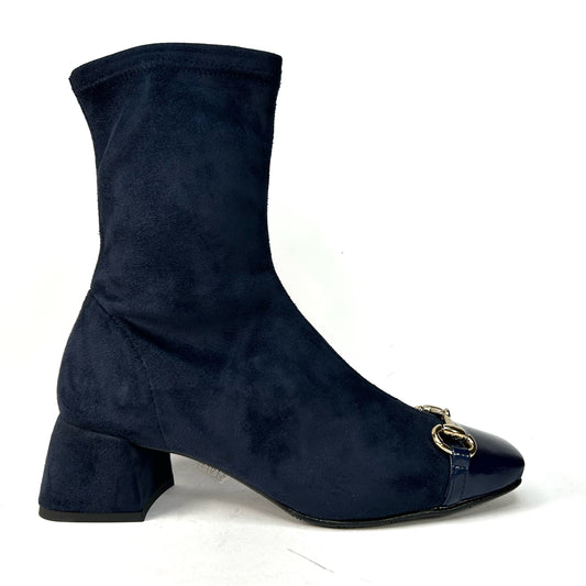 BOTÍN  MUJER STRECH MARINO 2737G